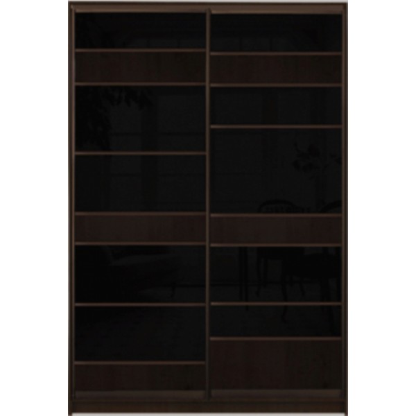 

Шкаф купе Стандарт 3 Цветной комбинированный фасад-18 1500x2200x600 двухдверный Matroluxe