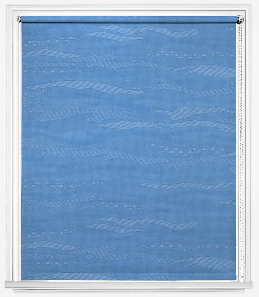 

Тканевые ролеты JST Roller Shades 046 80*160 см голубой