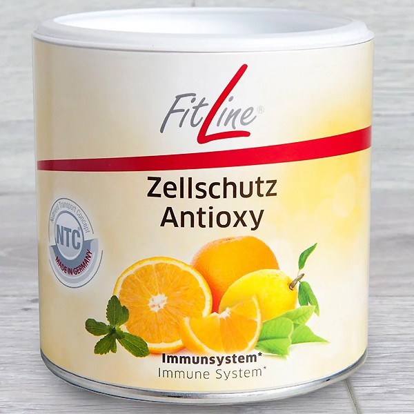 

Витаминный комплекс со вкусом апельсина Zellschutz Цельшутц для укрепления иммунитета со стевией и витаминами А Е С 450 г (0707008)