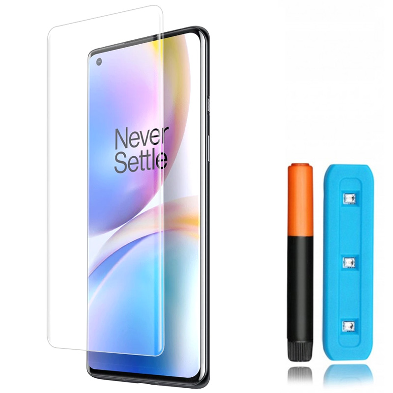 

Защитное 3D стекло Mocolo с УФ лампой для OnePlus 8 Pro Прозрачное