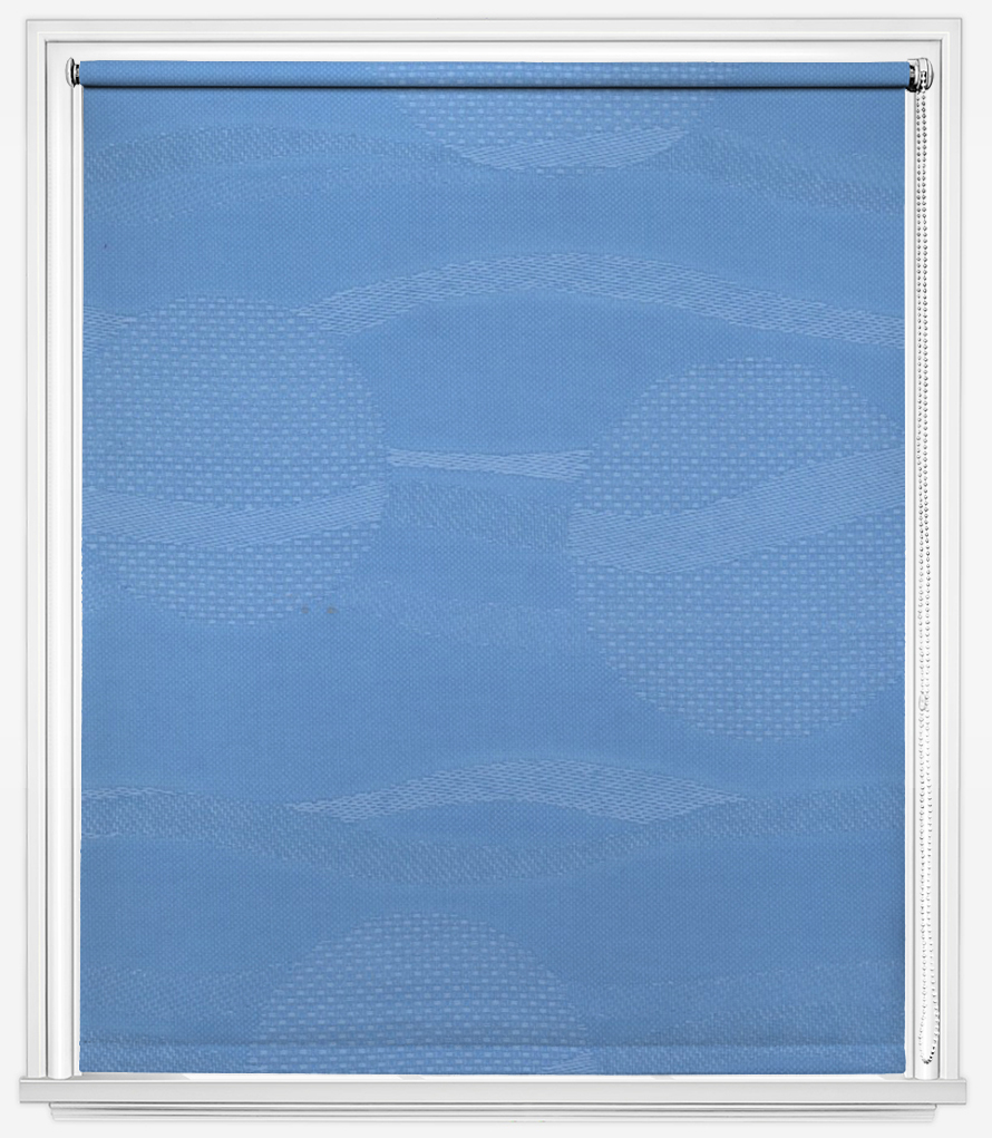 

Тканевые ролеты JST Roller Shades 102 150*150 см голубой