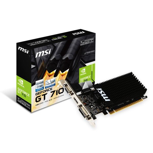 

GF GT 710 1GB GDDR3 MSI (GT 710 1GD3H LP)