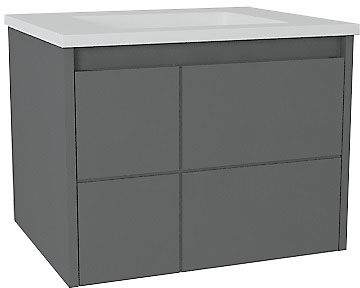 

Тумба подвесная DEVIT LAGUNA с умывальником 60 (0020110A)
