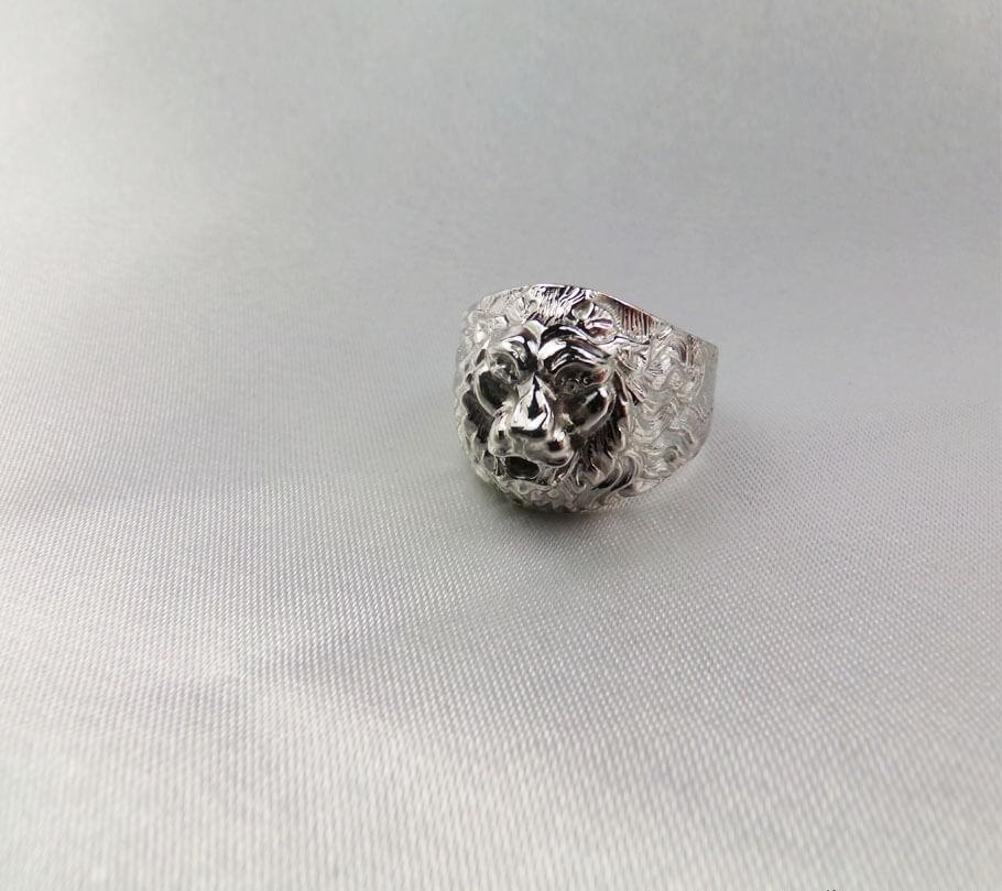 

Печатка лев Maxi Silver 3552 SE, размер 18