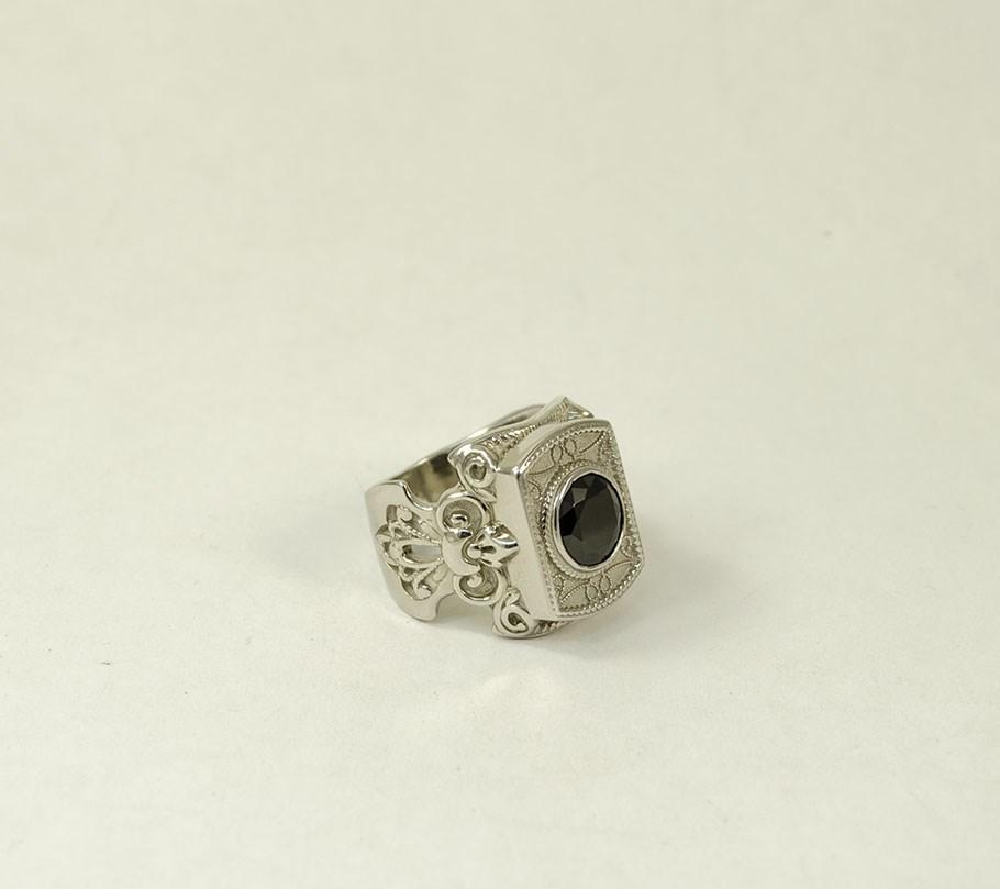 

Мужская печатка эксклюзив Maxi Silver 5964 SE, размер 22