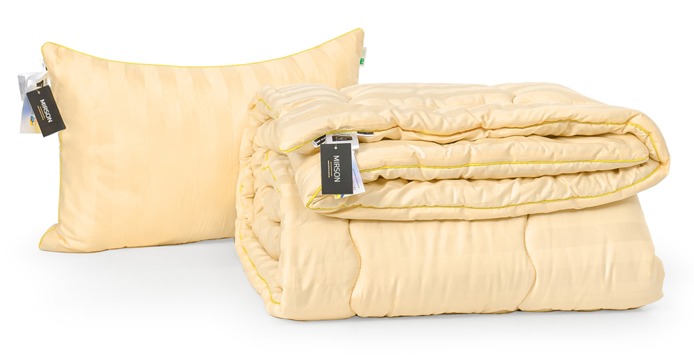 

Набор с шелковым волокном MirSon Зима Carmela Hand Made №3583 Одеяло 155х215 + подушка 50x70 мягкая