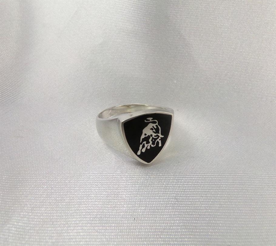 

Печатка бык Maxi Silver 5424 SE, размер 22