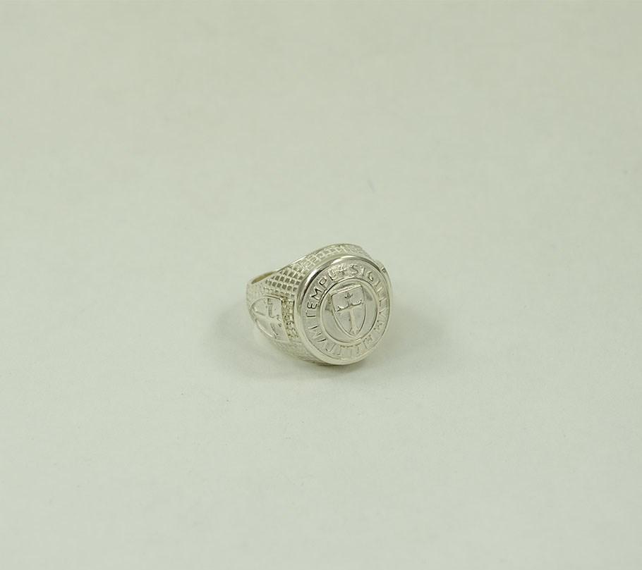

Кольцо тамплиеров Maxi Silver 8578 SE, размер 19.5