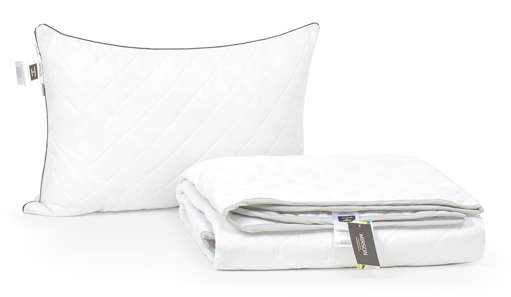 

Набор с шелковым волокном MirSon Лето Royal Pearl №3589 Одеяло 140х205 + подушка 50x70 мягкая