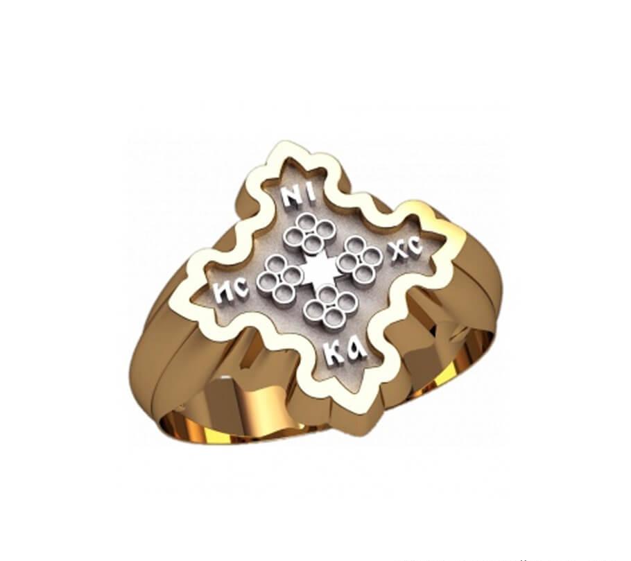 

Колечко крест Maxi Silver 6539 SE, размер 21.5
