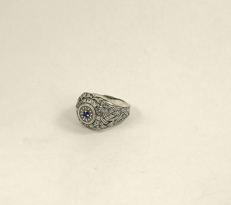 

Печатка узор Maxi Silver 8452 SE, размер 17.5