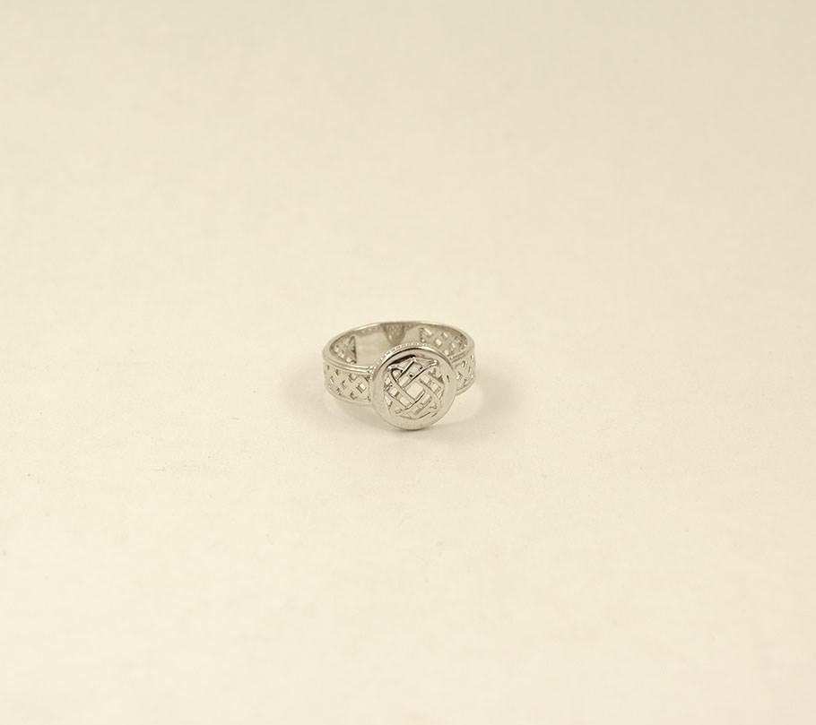 

Кольцо с оберегом звезды лады богородицы Maxi Silver 6549 SE, размер 18