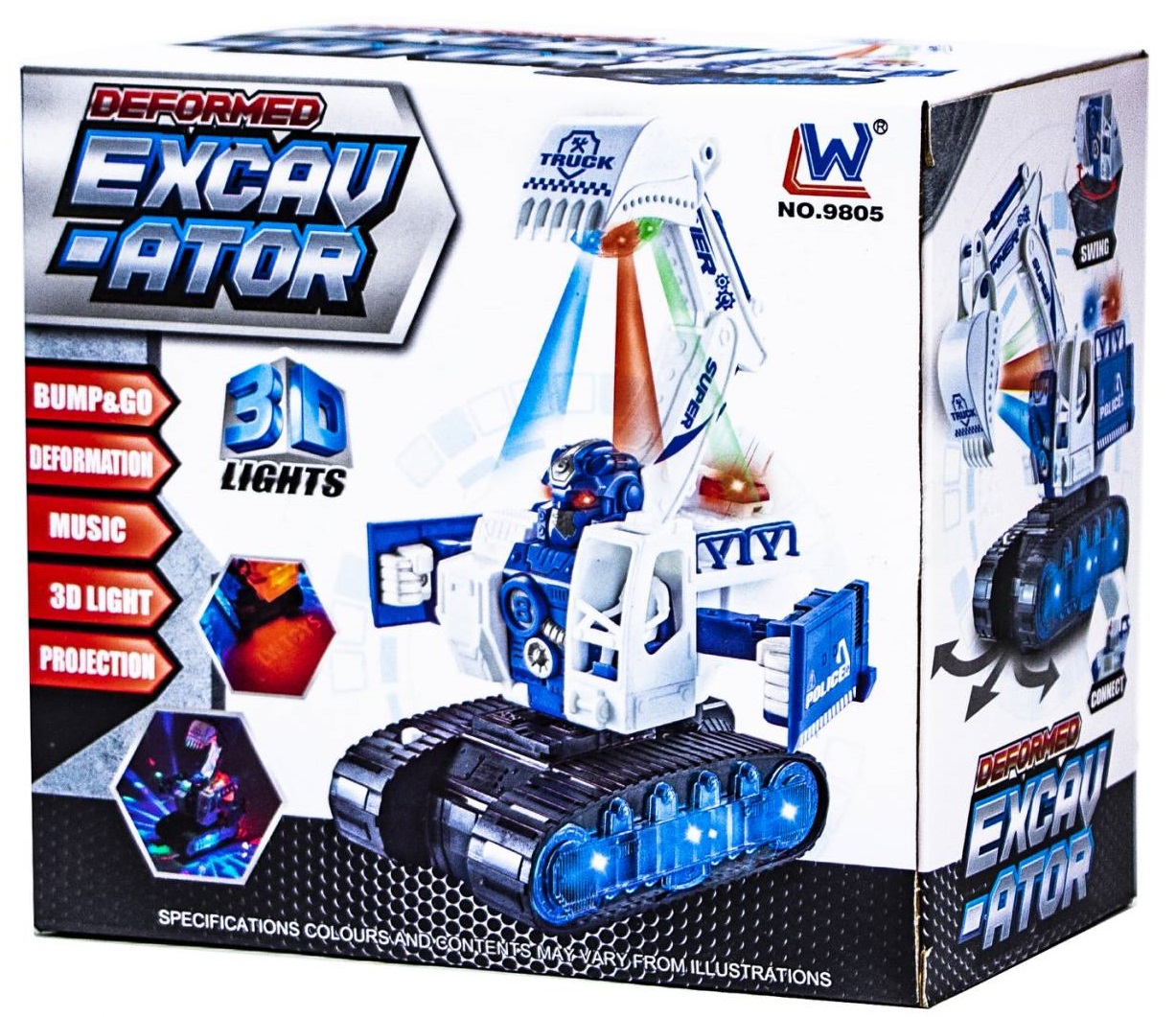

Интерактивная игрушка "Музыкальный экскаватор" (9805)