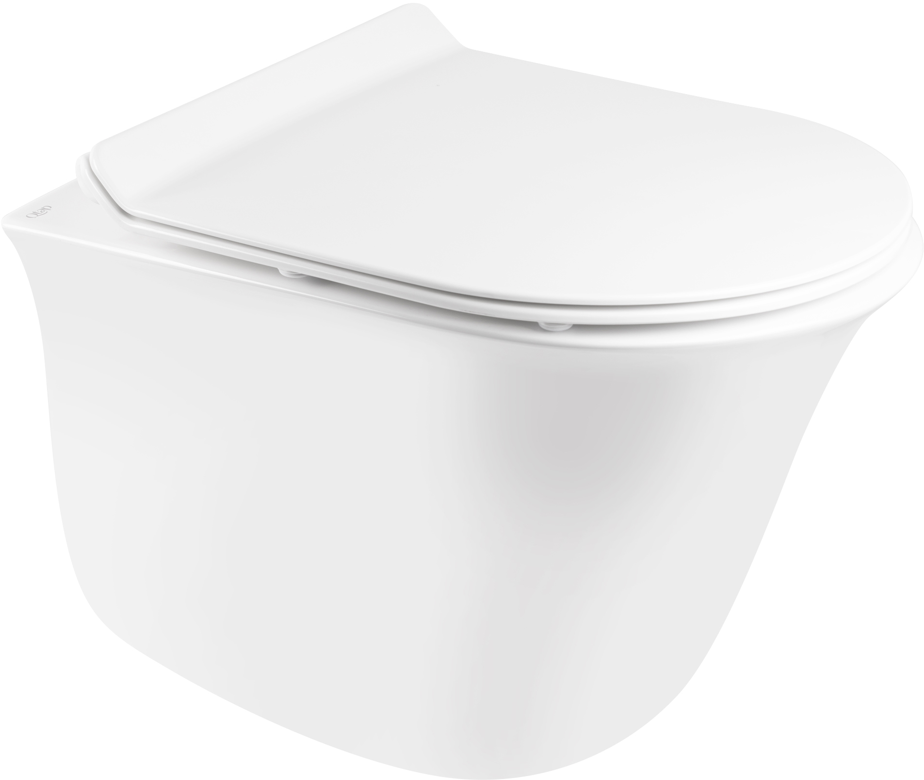 

Унитаз подвесной QTAP Virgo QT1833051ERW безободковый с сиденьем Slim Soft Close