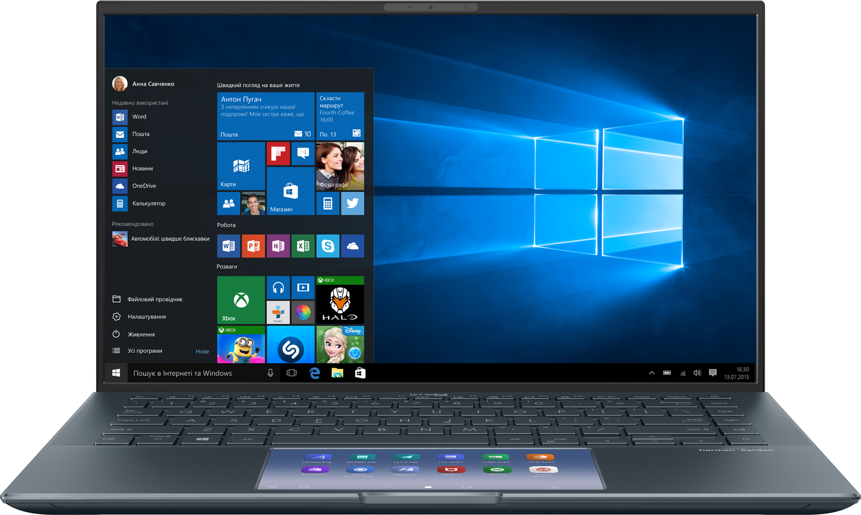

Ноутбук Asus ZenBook 14 UX435EG-A5009R (90NB0SI1-M03320) Pine Grey + фирменный чехол