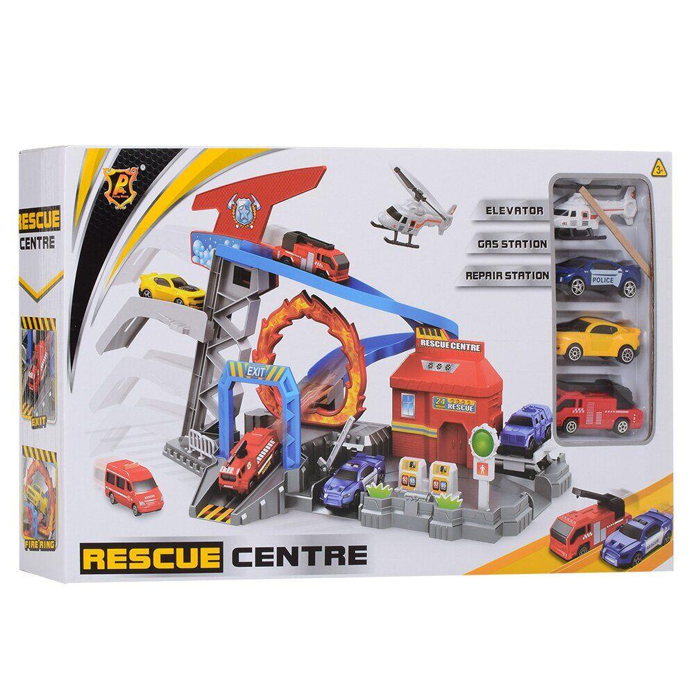 

Игровой паркинг Jia du toys Спасательные средства 3 этажа