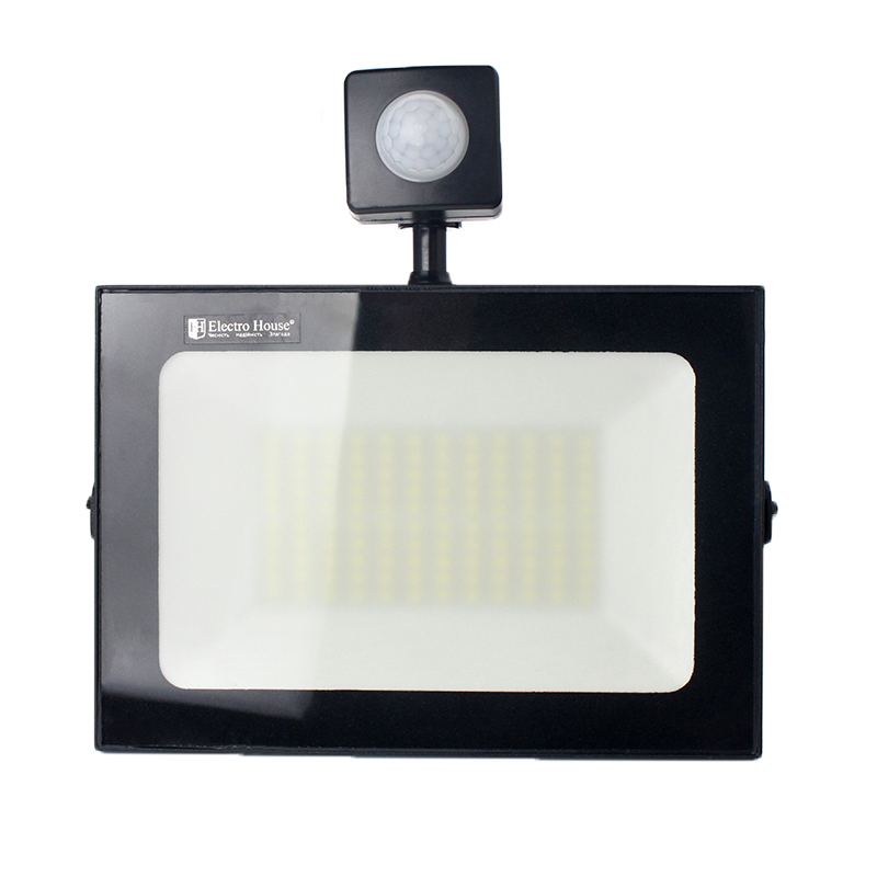 

LED прожектор ElectroHouse с датчиком движения 50W 6500K 4500Lm IP65