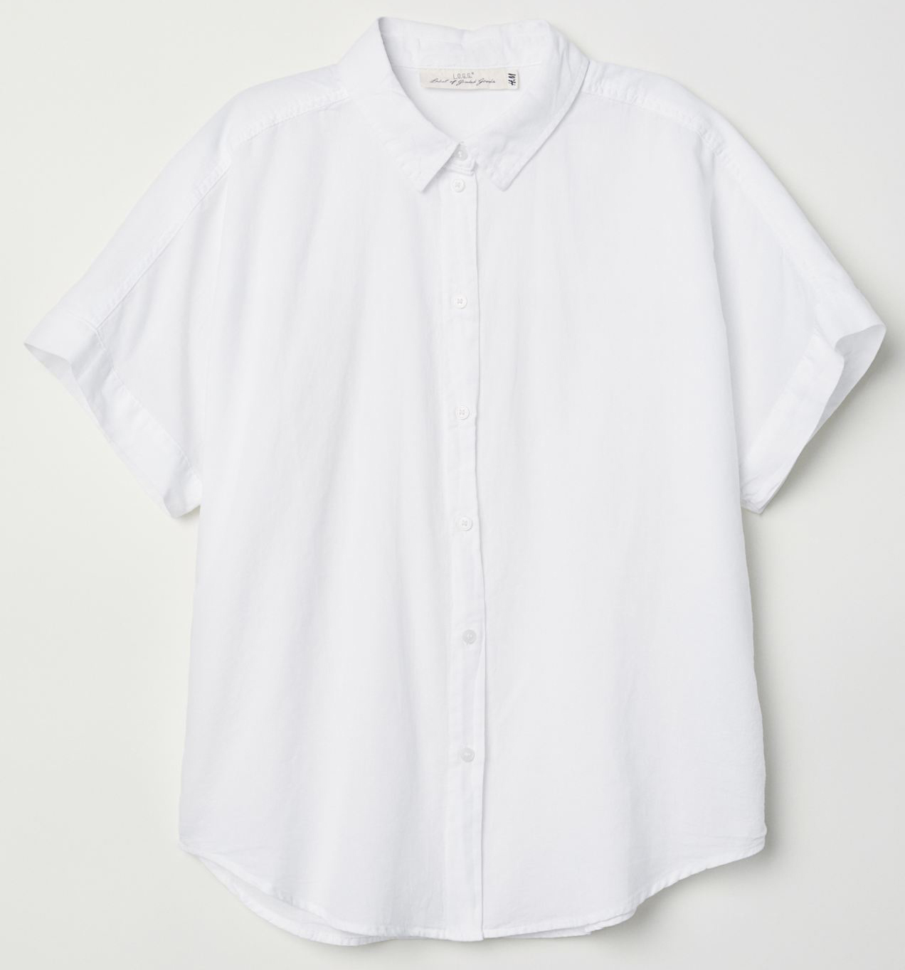 

Рубашка H&M 6257878RP21 38 Белая