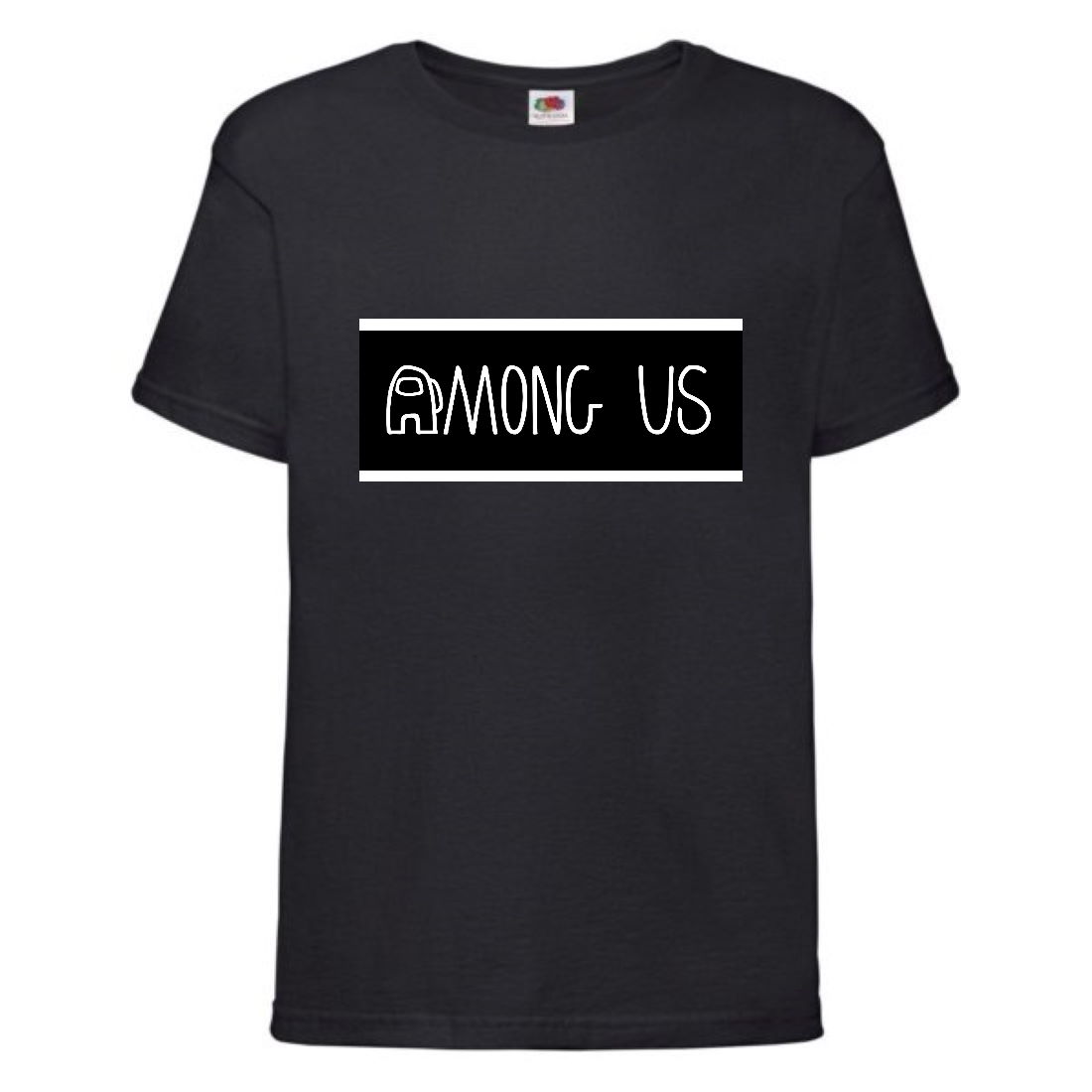

Футболка детская Амонг АС (Among US) черная (among-us-003-black) 164 см