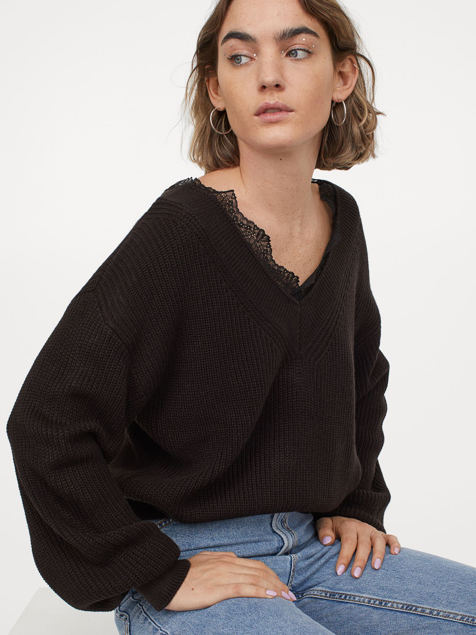 

Пуловер H&M 8790882dm S Черный