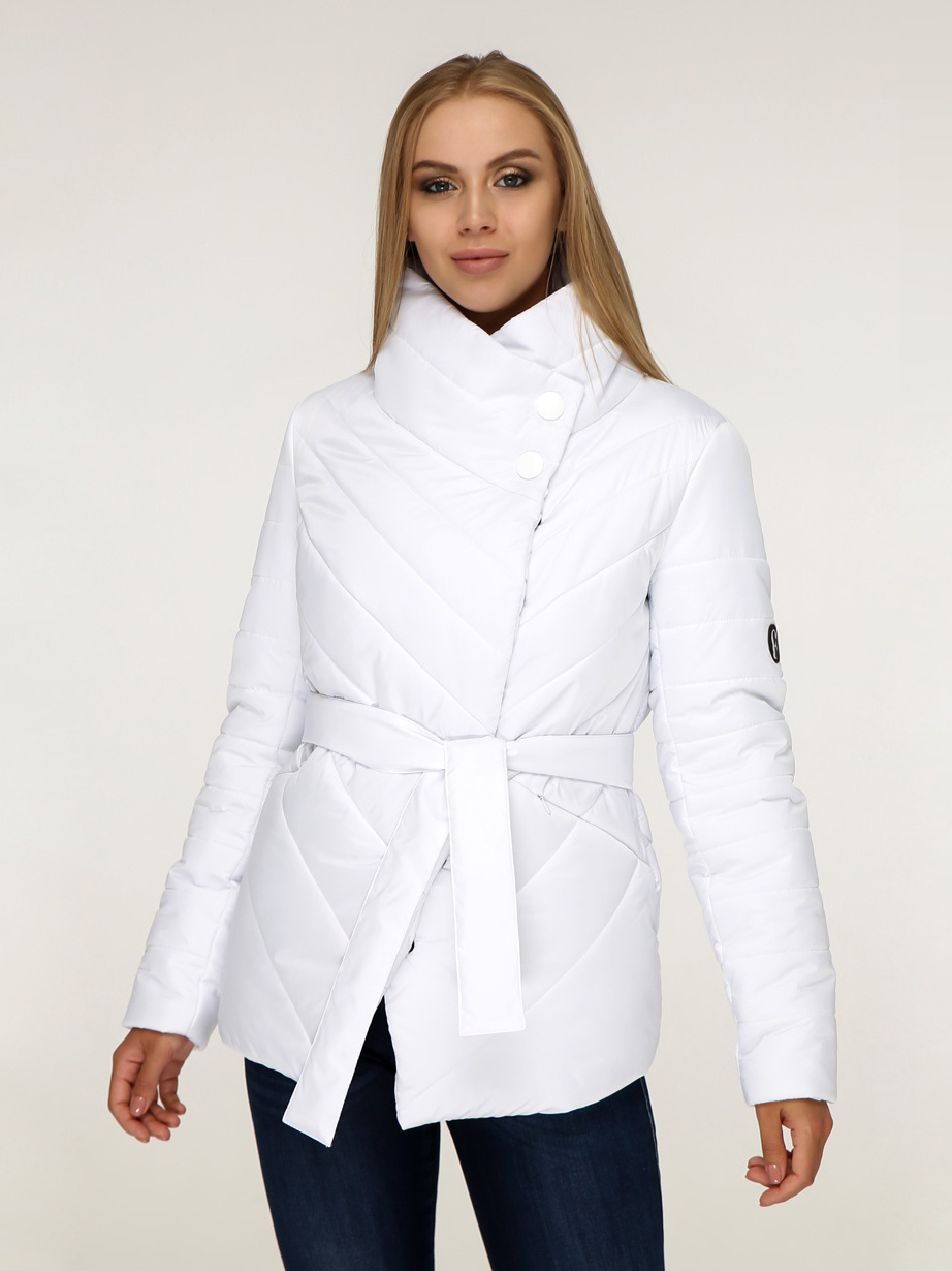 Белые куртки женские Весна