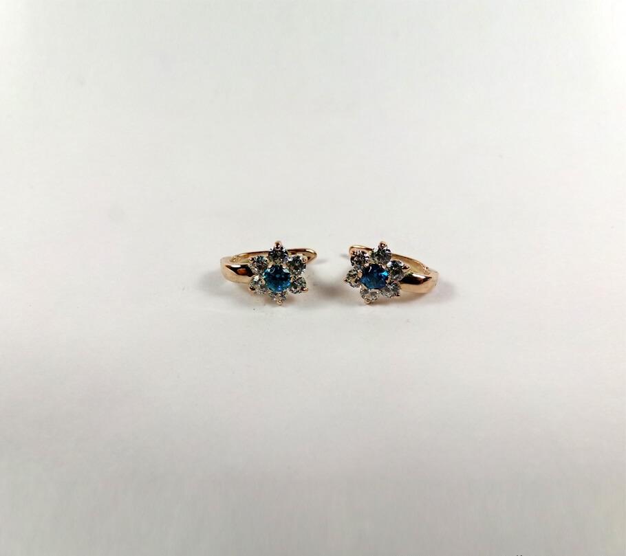 

Детские сережки Maxi Silver 4012