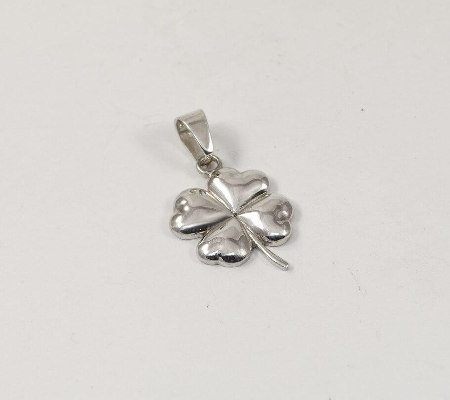 

Подвеска клевер Maxi Silver 4947