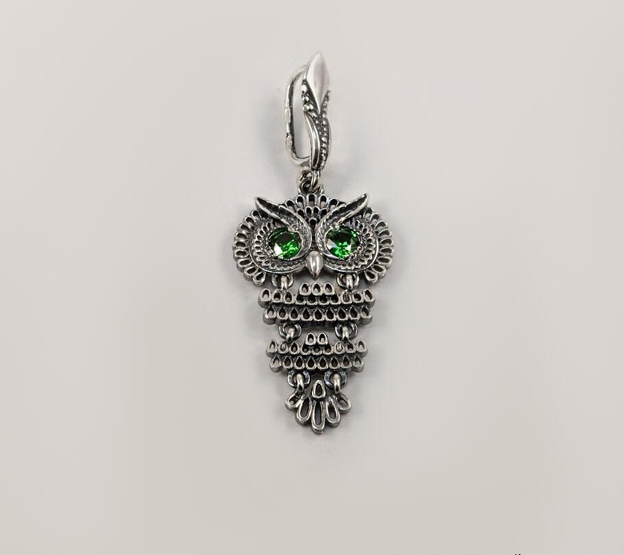 

Кулон в виде совы Maxi Silver 8149
