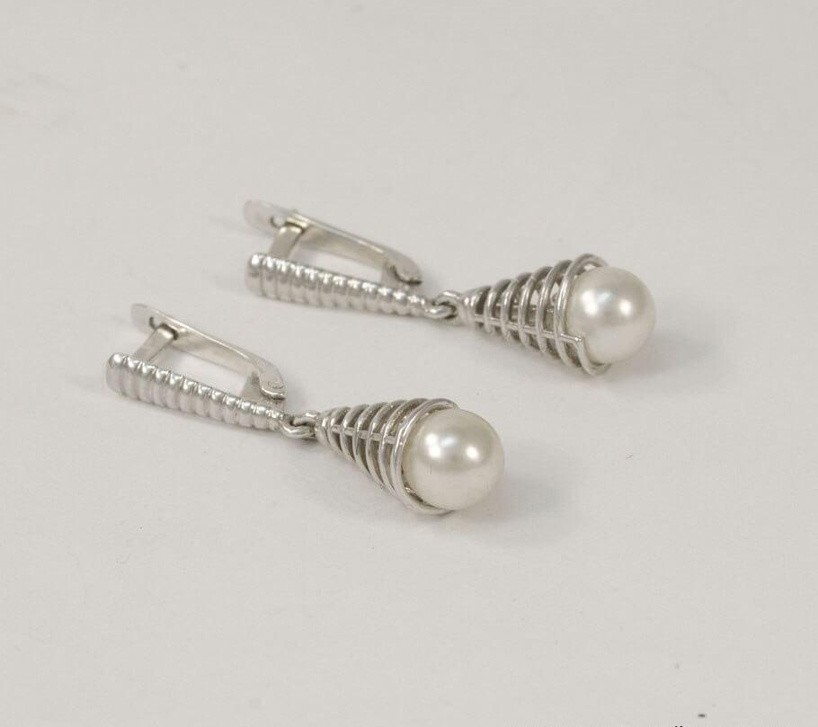 

Серьги необычные Maxi Silver 3918