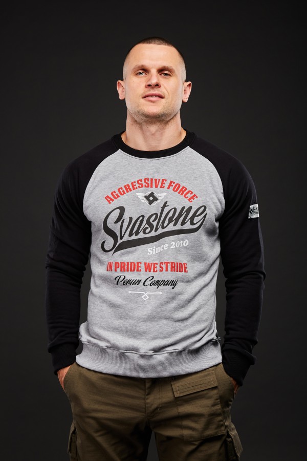 

Світшот Sva Stone Pride L сірий