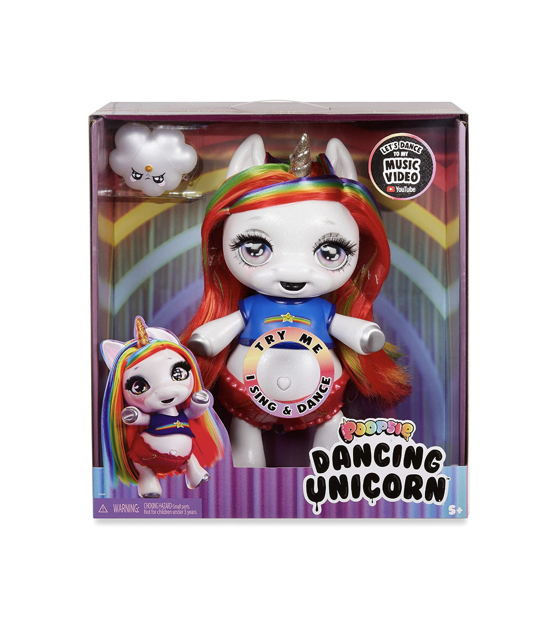 

Интерактивная кукла Poopsie танцующий Единорог Dancing Unicorn Rainbow