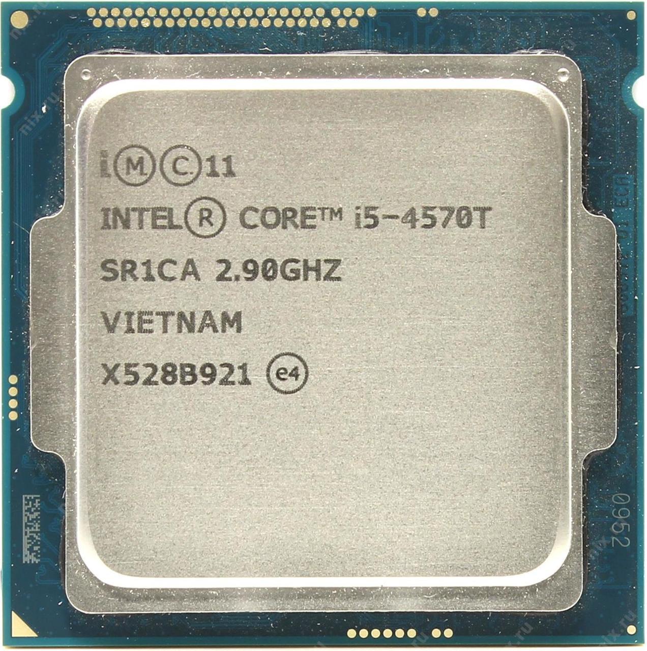 

Процессор Intel Core i5-4570T 2.9GHz/4MB/5GT/s (SR1CA) s1150, tray