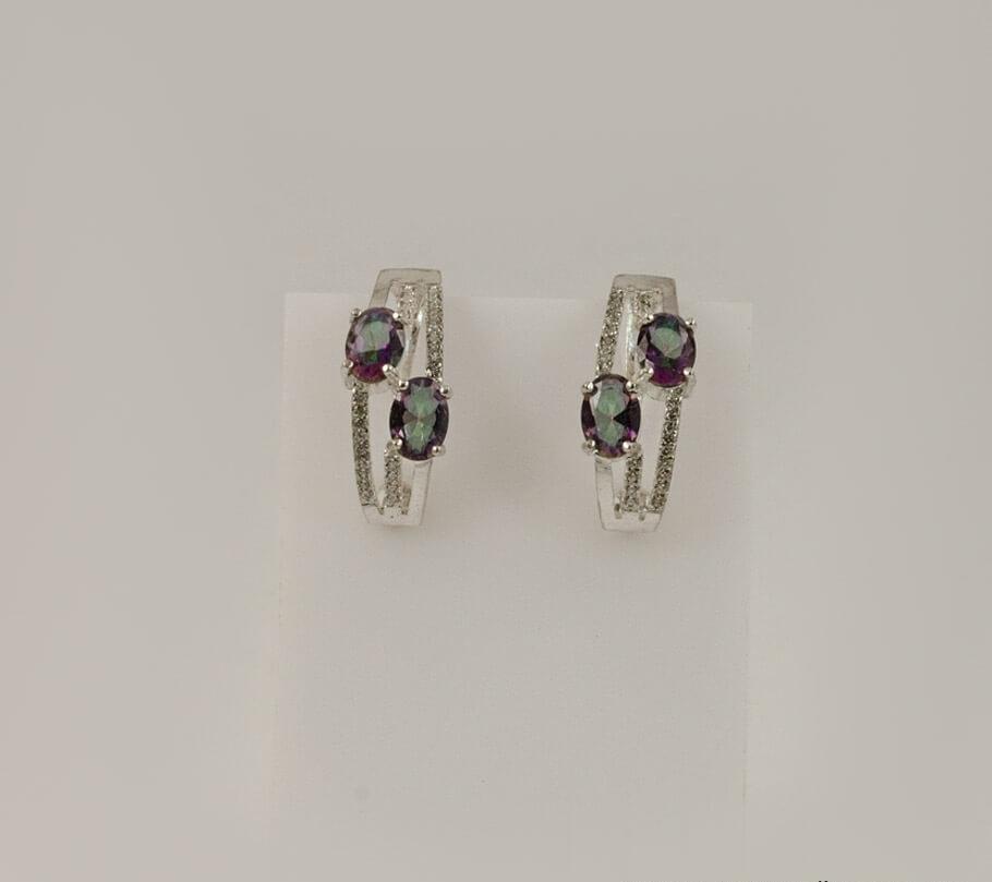 

Серьги мистик Maxi Silver 8103