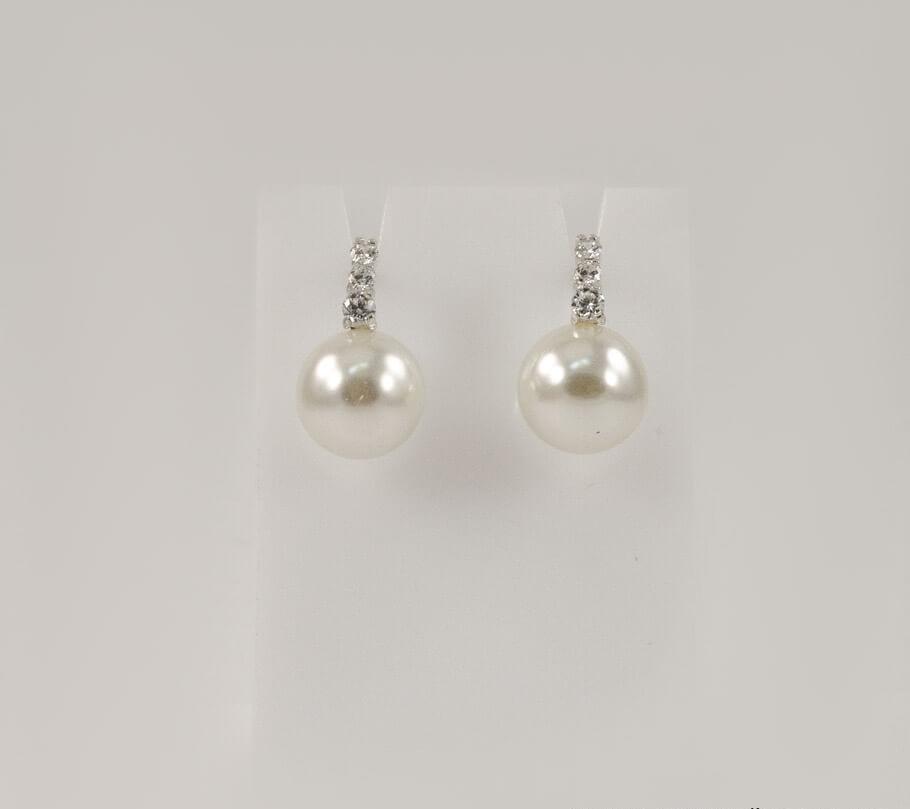 

Серьги с большим жемчугом Maxi Silver 8110