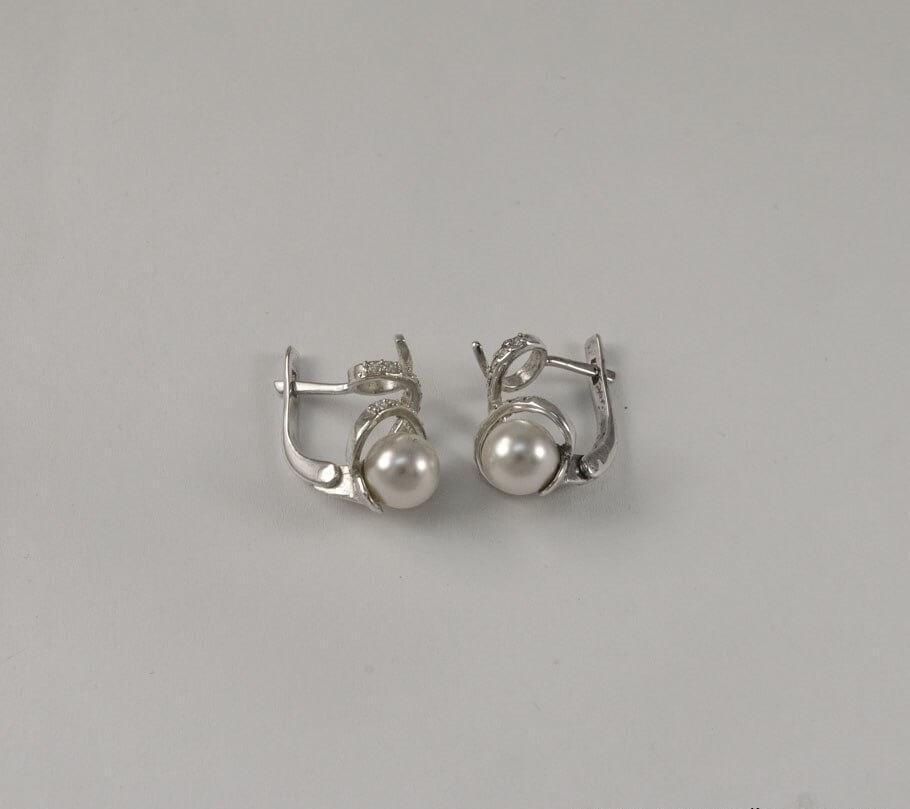 

Сережки с жемчугом Maxi Silver 4568