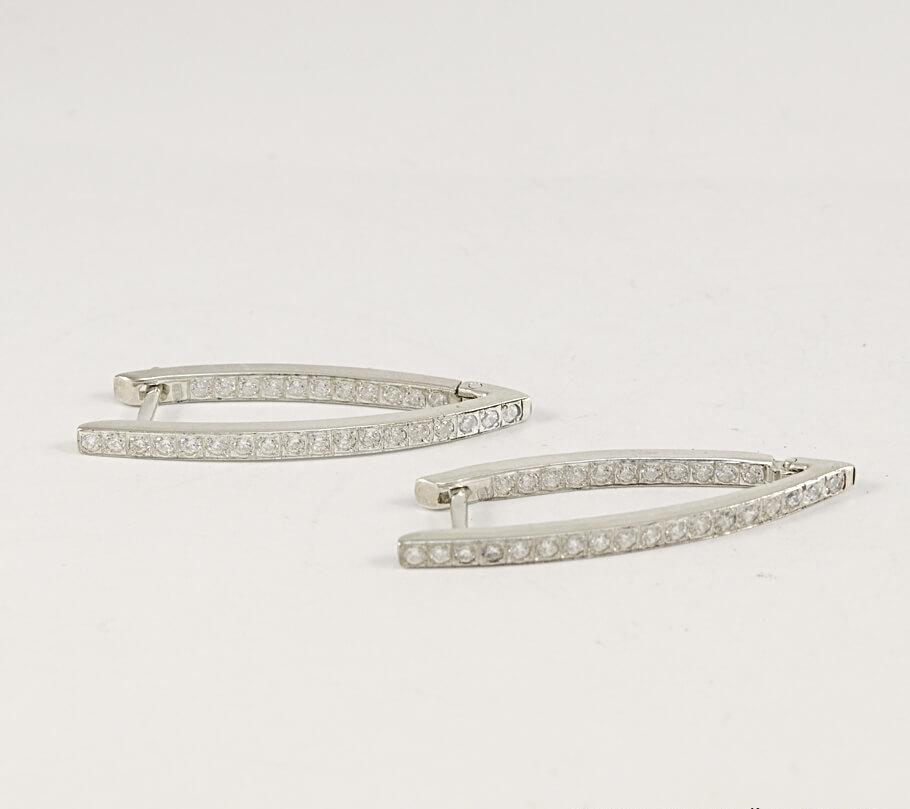 

Серьги треугольники Maxi Silver 7133