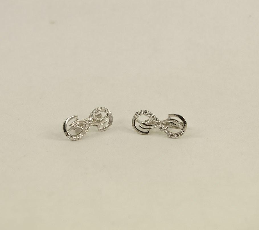 

Серьги со знаком бесконечности Maxi Silver 3926