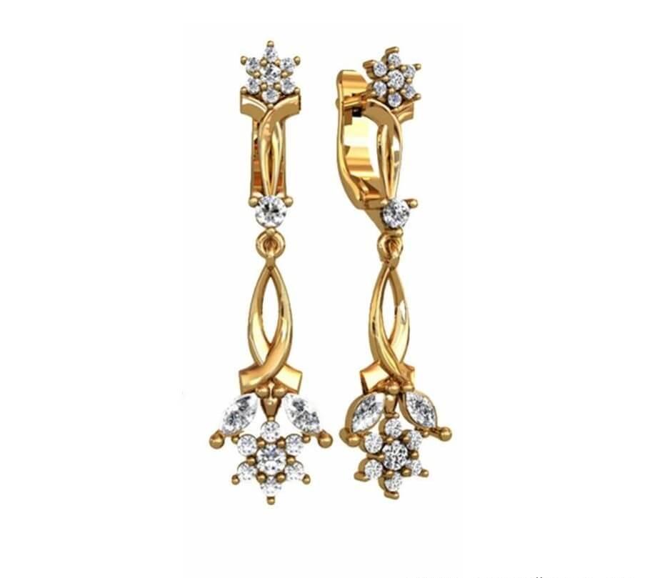 

Женские серьги Maxi Silver 4136