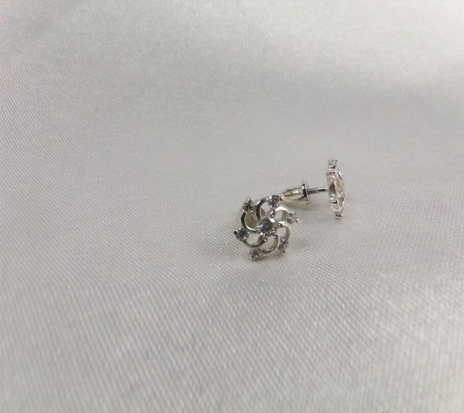 

Пусеты 80102 Maxi Silver 6081