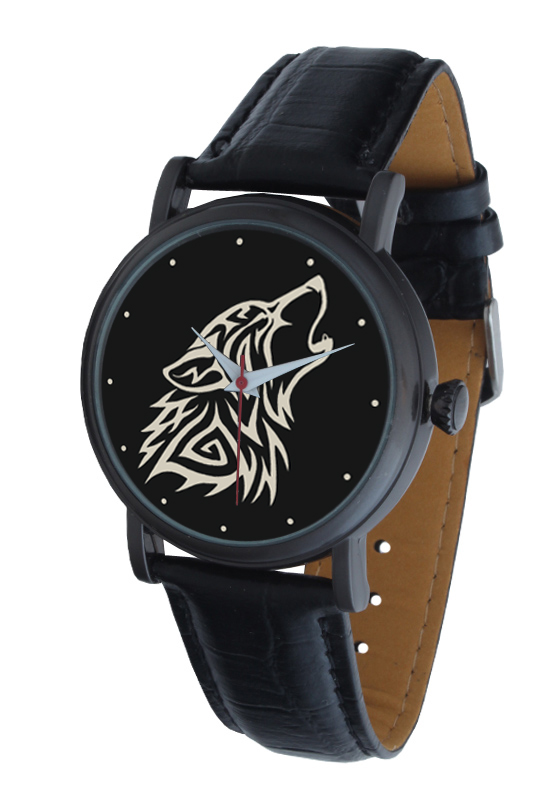 

Мужские наручные часы Волк (Men 284 black)