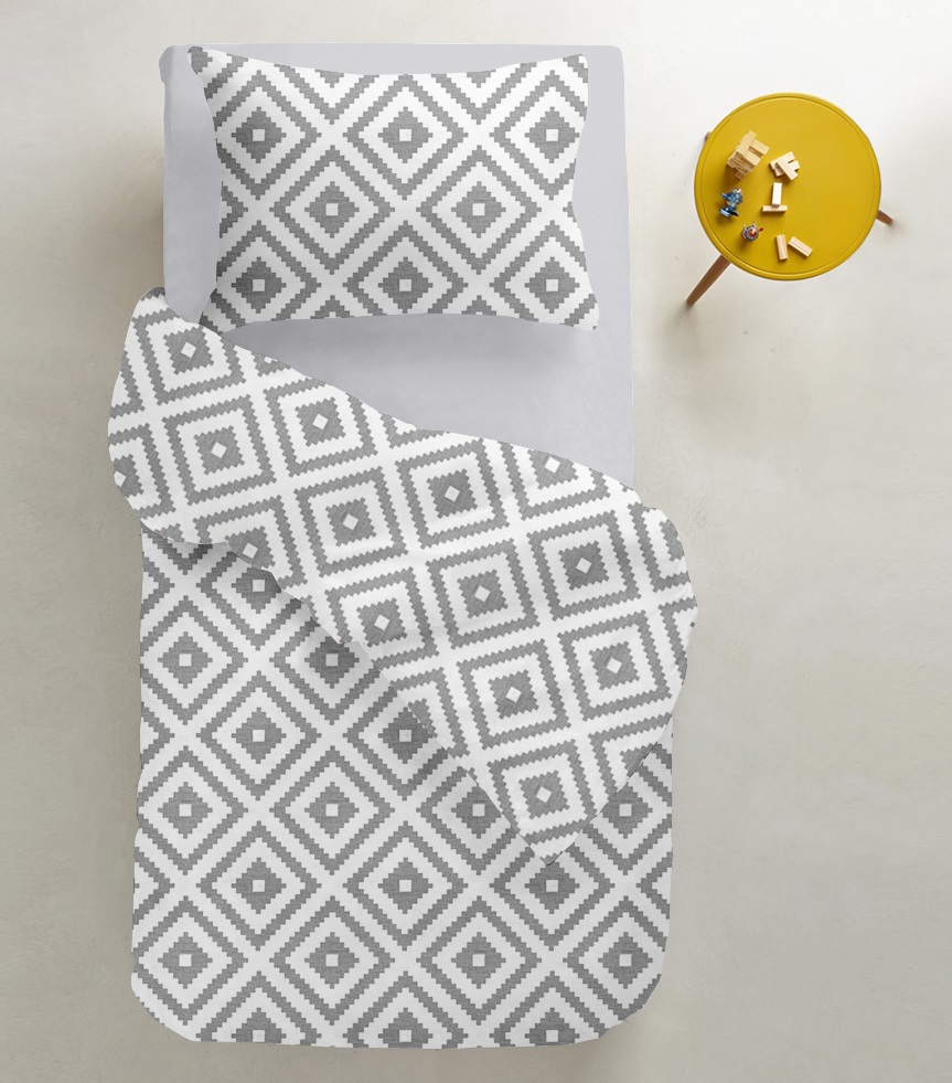 

Комплект постельного белья Cosas Ornament Grey Grey 160х220