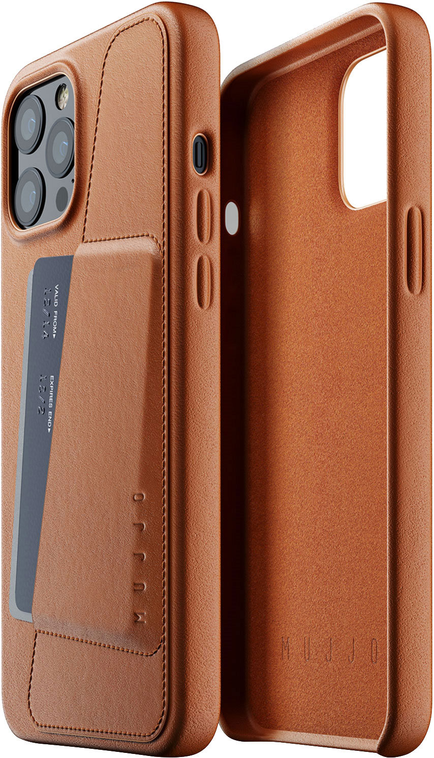 

Панель Mujjo Full Leather Wallet для Apple iPhone 12 Pro Max Tan (MUJJO-CL-010-TN)