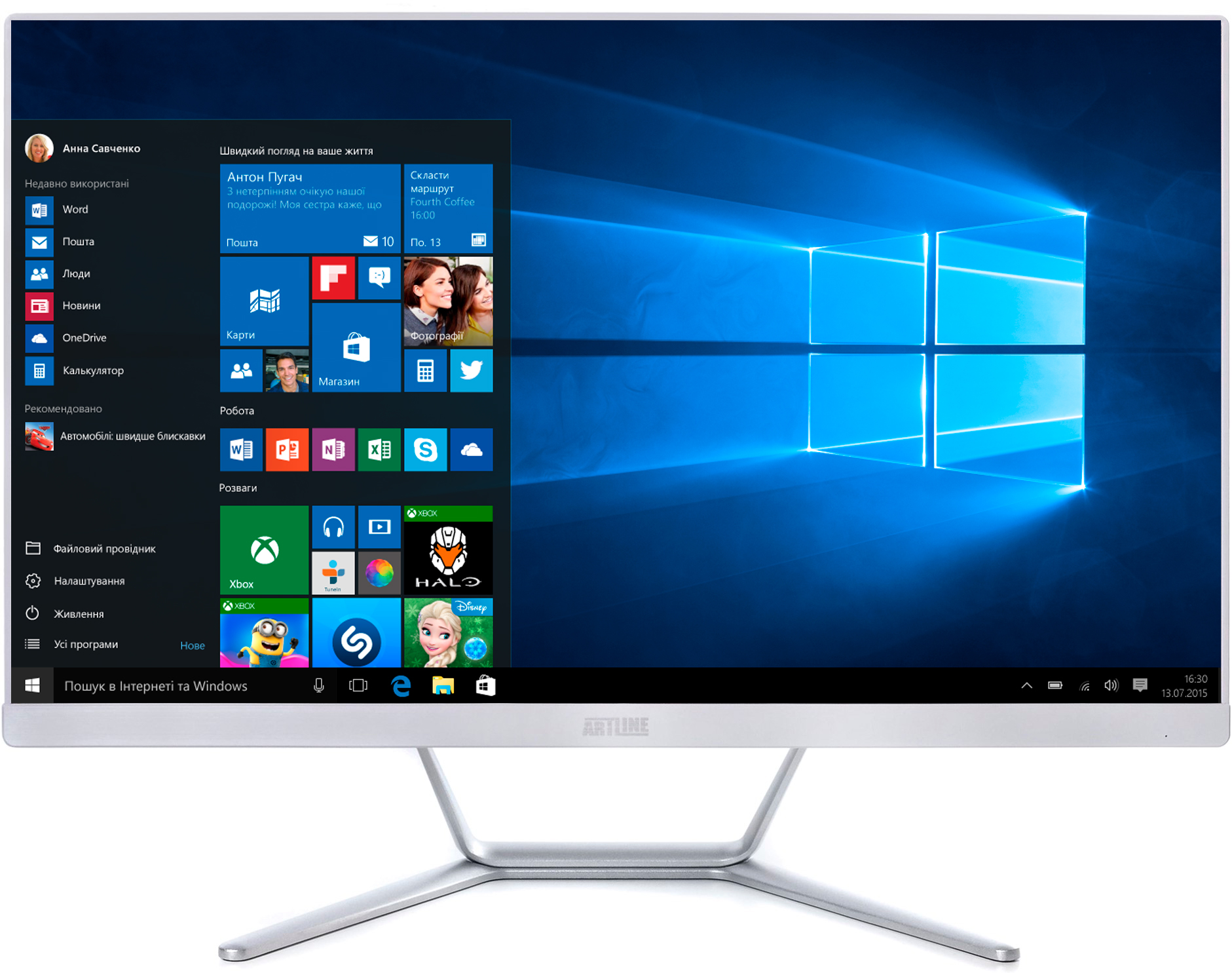 

Моноблок Artline Home G40 v11Winw