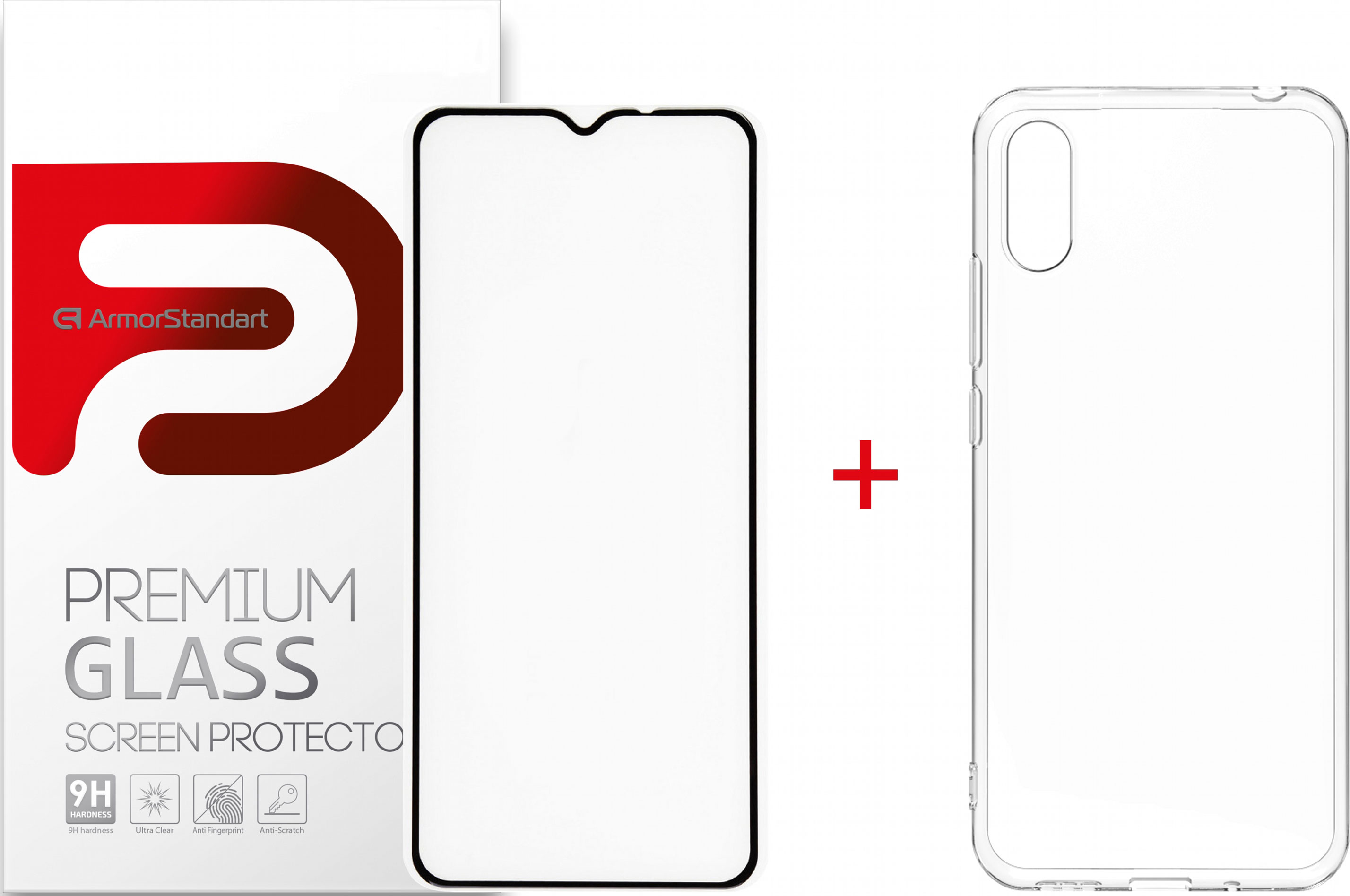 

Комплект панель + стекло ArmorStandart для Xiaomi Redmi 9A Transparent