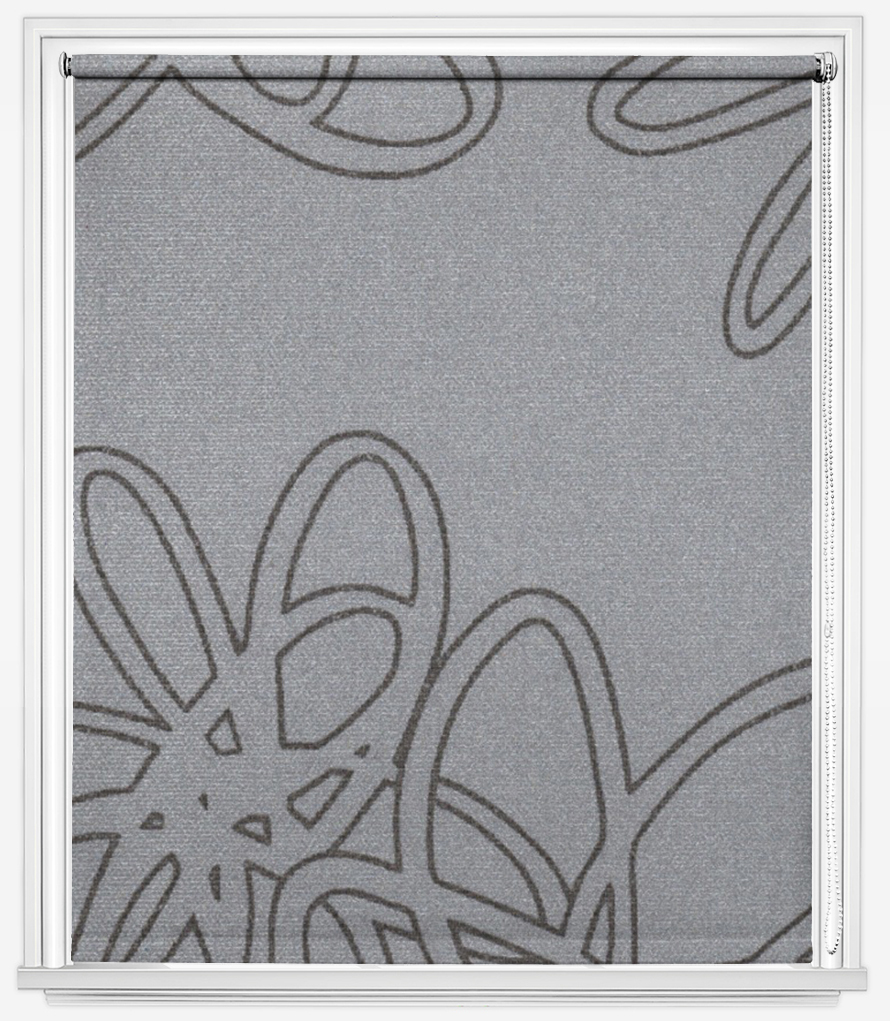 

Тканевые ролеты JST Roller Shades 292 130*190 см серый