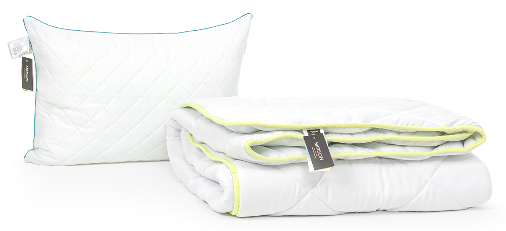 

Набор с эвкалиптовым волокном MirSon Зима Eco Line №2591 Одеяло 140х205 + подушка 50х70 упругая