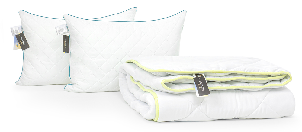 

Набор с эвкалиптовым волокном MirSon Зима Eco Line №2591 Одеяло 220х240 + 2 подушки 50х70 упругие