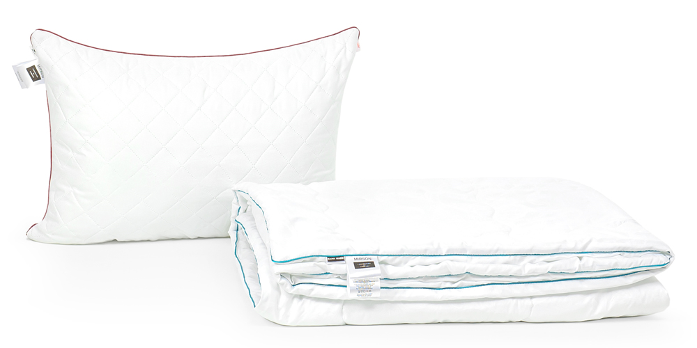 

Набор с эвкалиптовым волокном MirSon Eco Line Лето Silver Hand Made №2593 Одеяло 140х205 + подушка 50х70 средняя