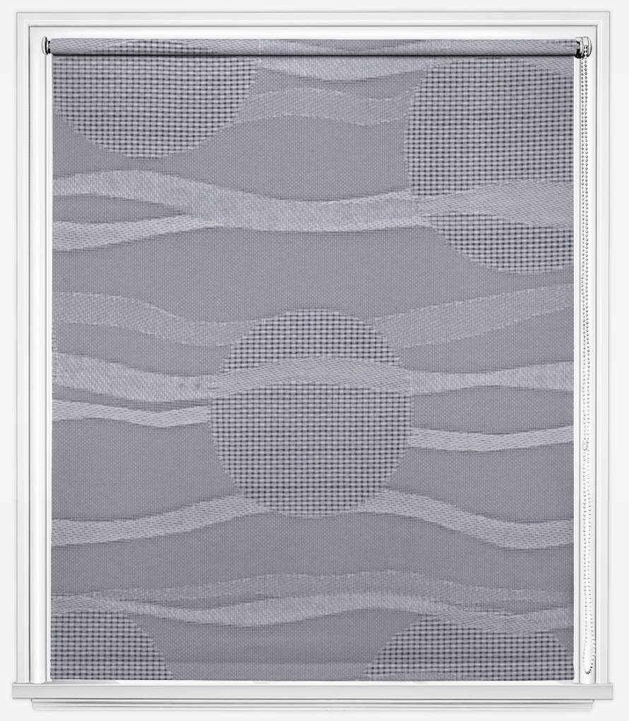 

Тканевые ролеты JST Roller Shades 097 140*180 см серый
