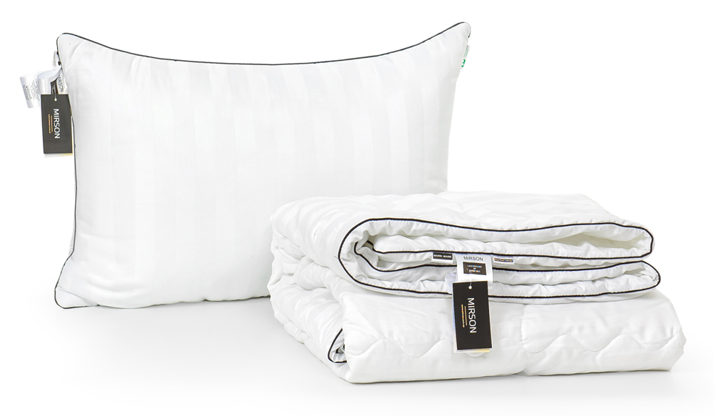 

Набор с эвкалиптовым волокном MirSon Лето Royal Pearl Hand Made №2647 Одеяло 140х205 + подушка 50х70 средняя